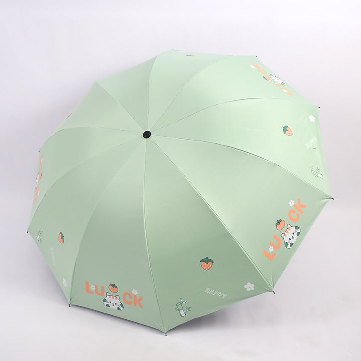 Women's Foldable Umbrella with Colorful Design Stornfield