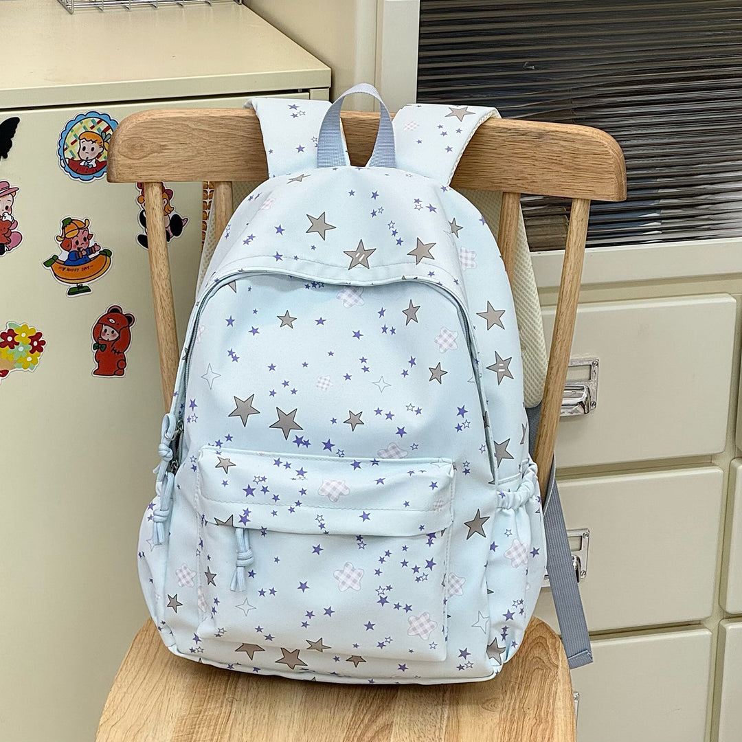 Star-Print Casual Backpack Stornfield