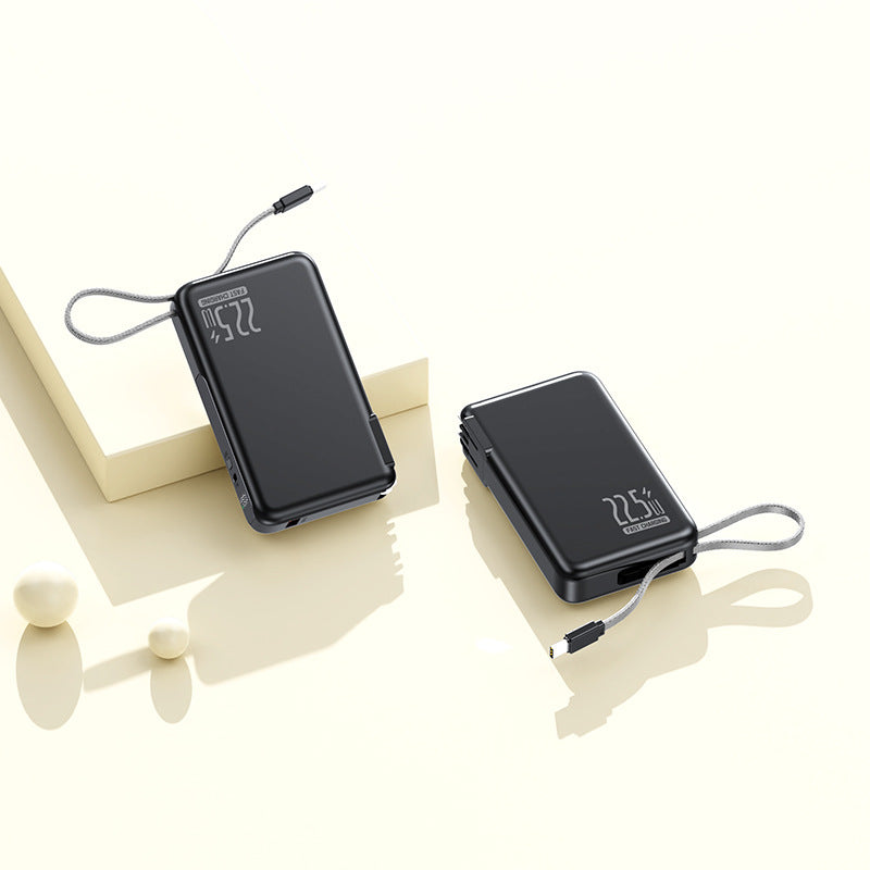 Power bank with integrated fast charging function and digital display Stornfield