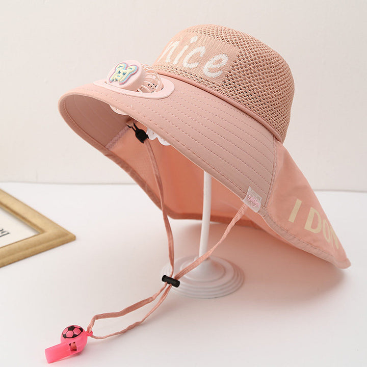 Child-Sun-Protective-Hat with Neck Protection, Breathable Mesh and Adjustable Chin Strap Stornfield