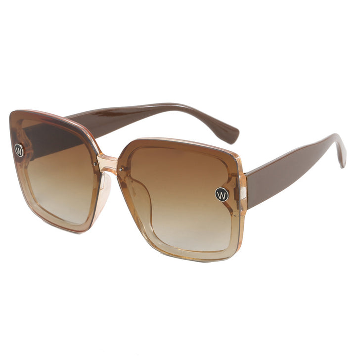 Women's fashionable square sunglasses with extravagant design Stornfield