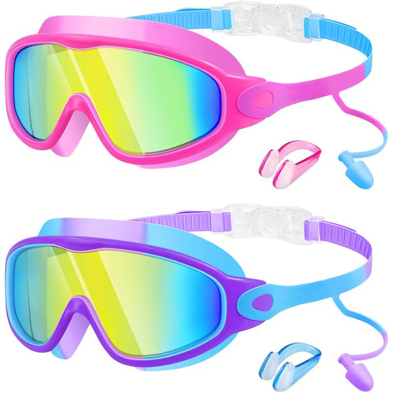 Water sports diving mask with anti-fog coating and comfort silicone frame Stornfield