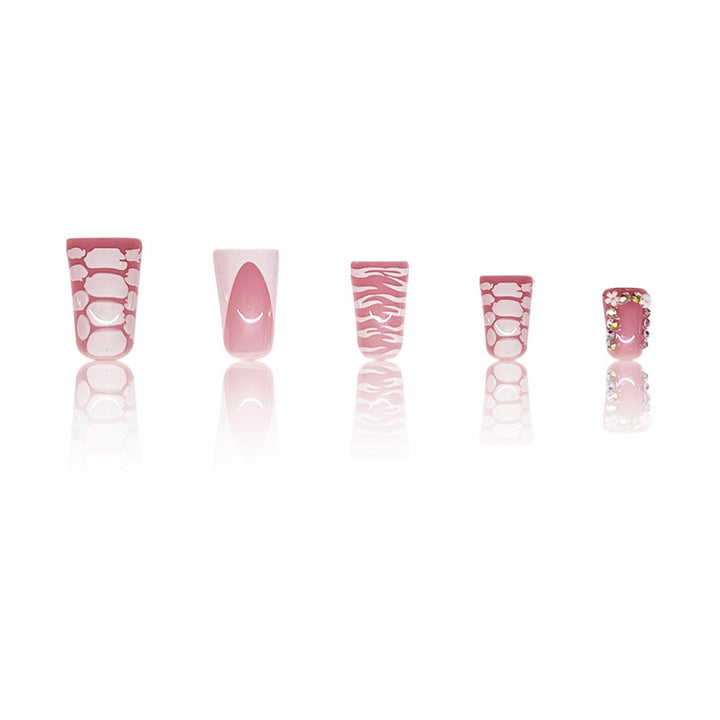 Creative Abstract Nail Design Extensions Stornfield