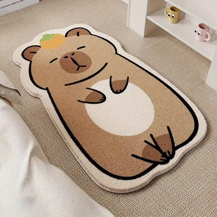 Panda-Themed Plush Area Rug
