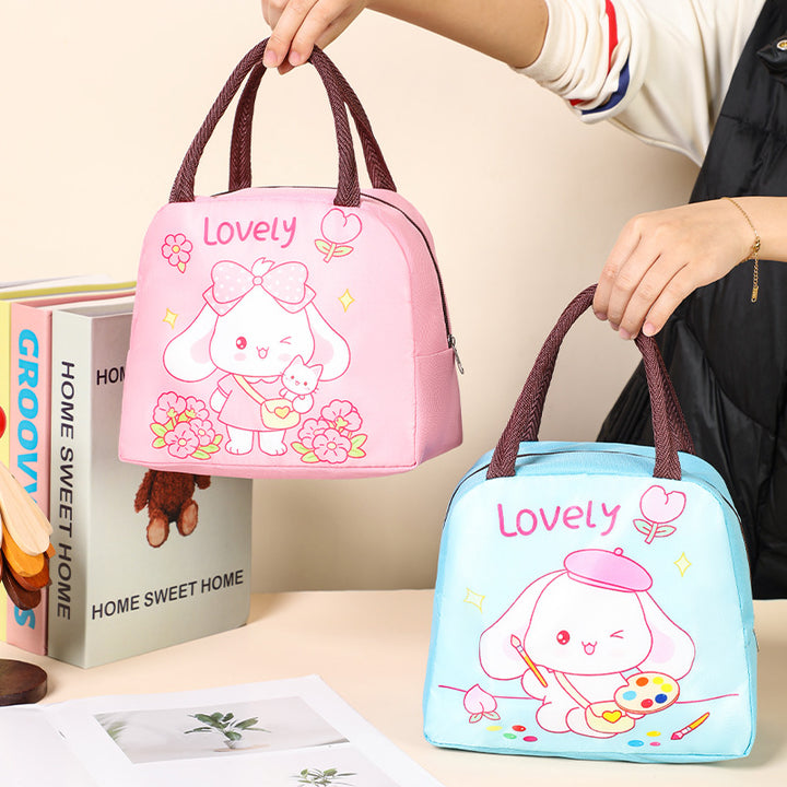 Cute Cat-Themed Insulated Lunch Bag Stornfield