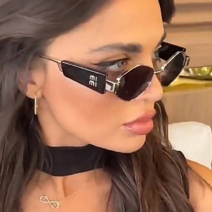 Women's geometric sunglasses with fashionable design and UV protection Stornfield