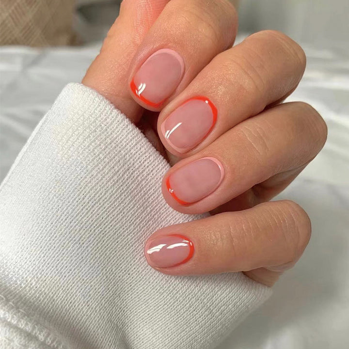 Artistic Nail Extensions with Elegant Gradient and Modern Accents Stornfield