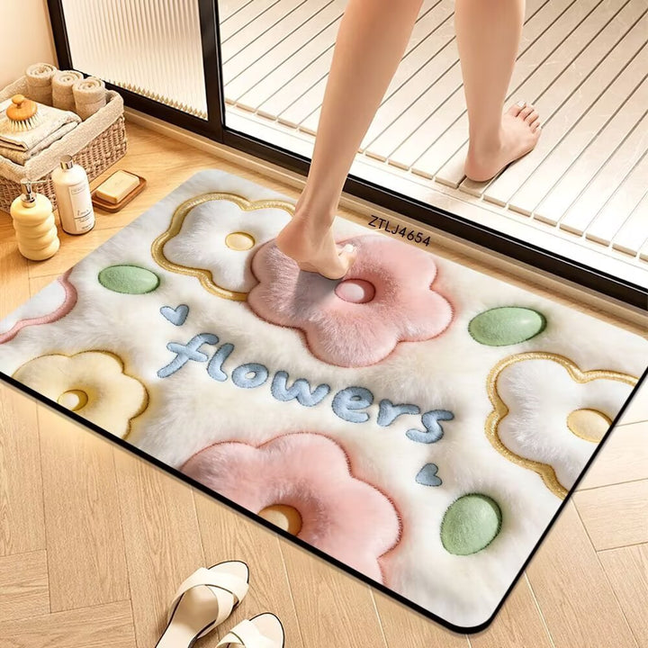 Plush Money-Themed Bath Mat Stornfield