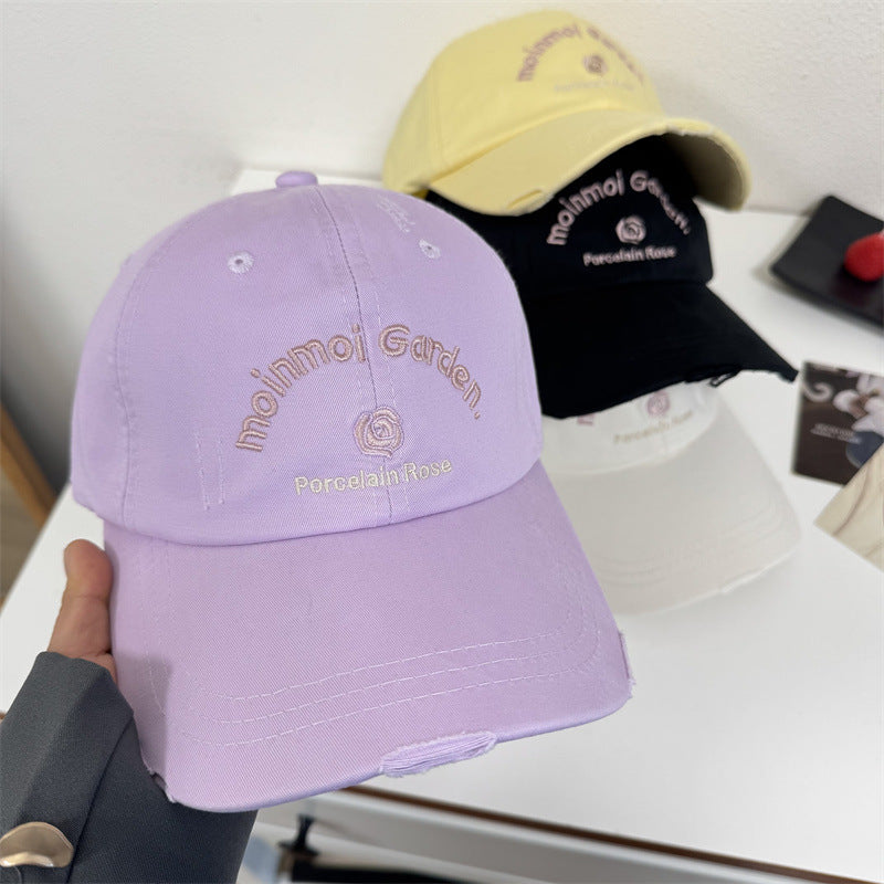 Women's Embroidered Casual Sun Protection Cap Stornfield