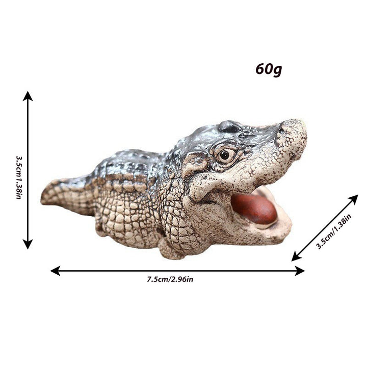 Decorative Crocodile Figurine Stornfield