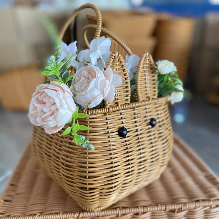Decorative Woven Duck-Shaped Basket Stornfield