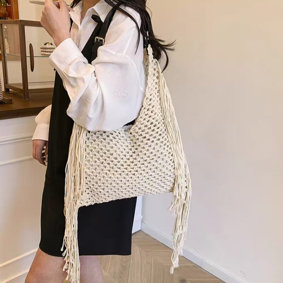 Fashionable Macrame Handbag Stornfield
