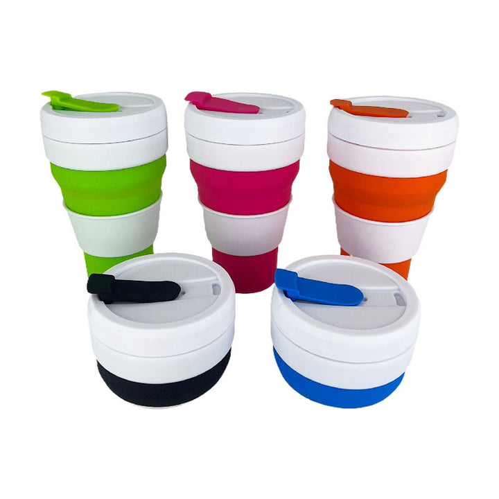 Women Foldable Coffee Cup with Lid Stornfield