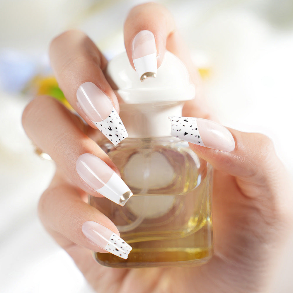 French Tip Decorative Nail Set Stornfield