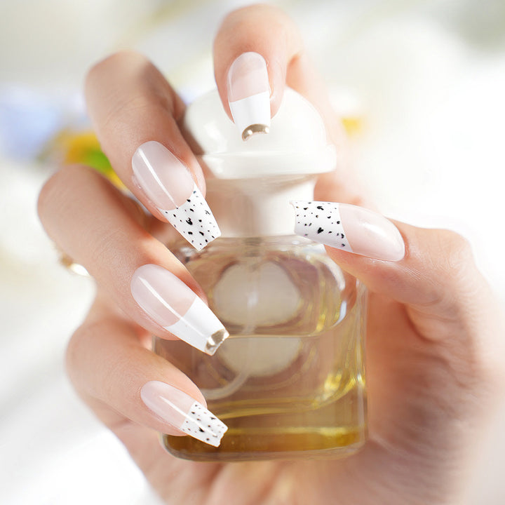 French Tip Decorative Nail Set Stornfield