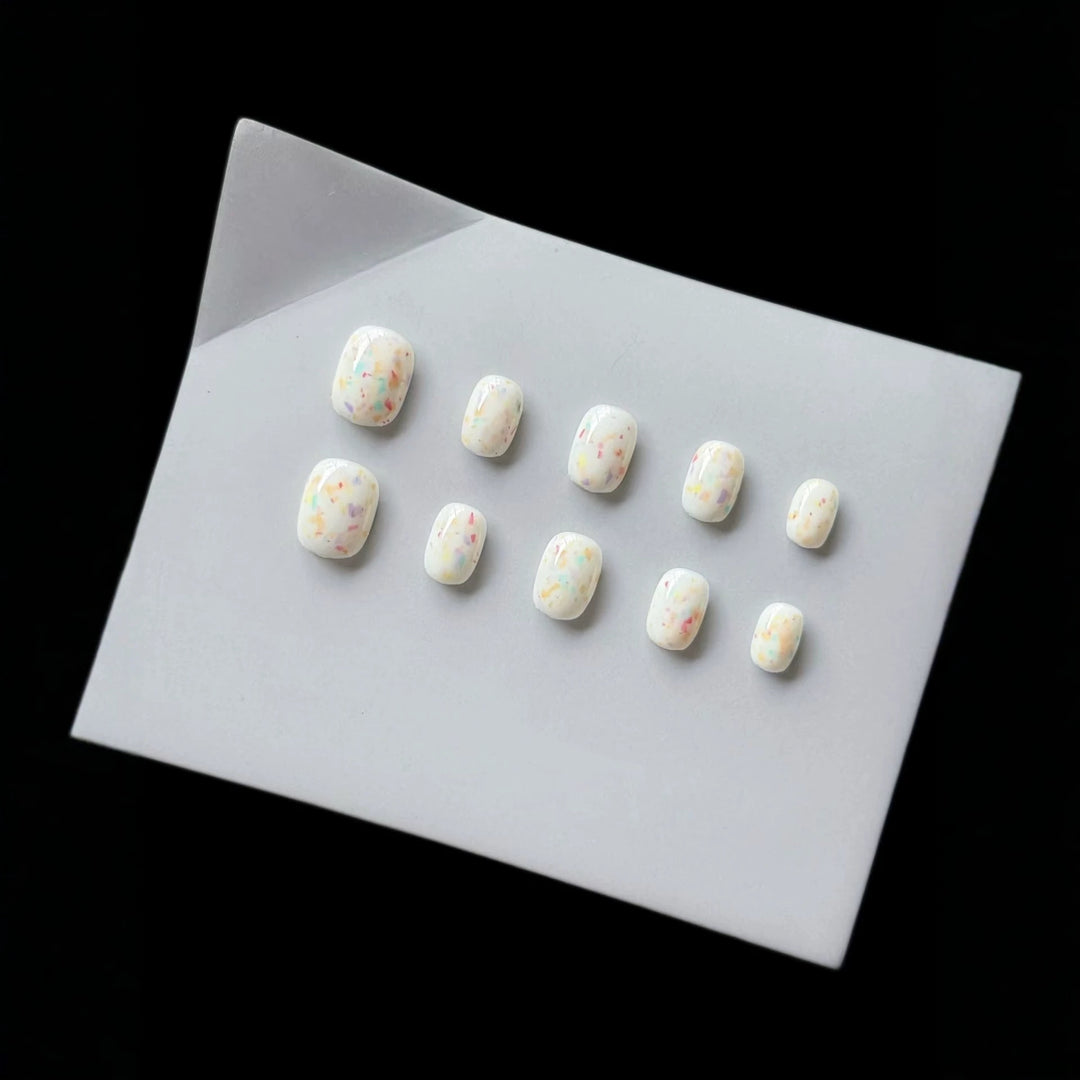Decorative Gel Press-On Nail Set