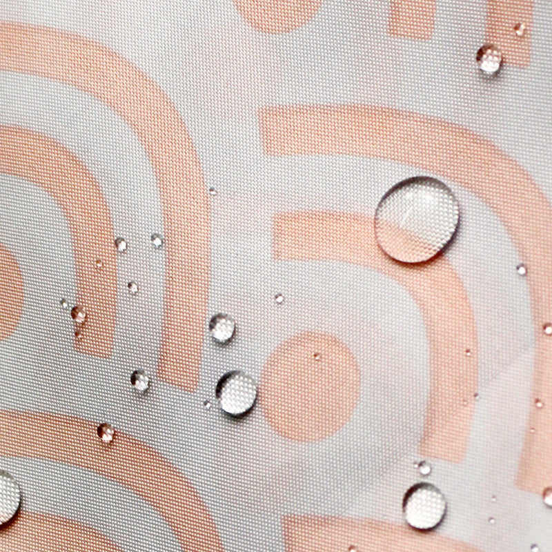 Modern Abstract Printed Shower Curtain Stornfield