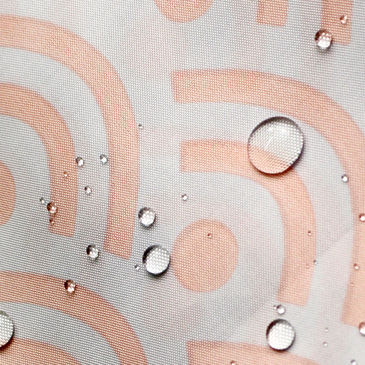 Modern Abstract Printed Shower Curtain Stornfield