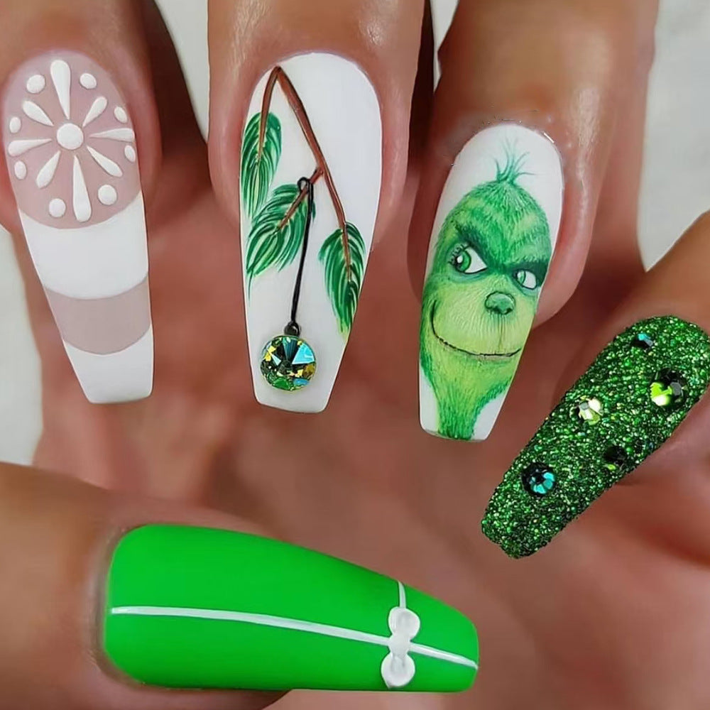 Whimsical Character-Themed Press-On Nails Stornfield