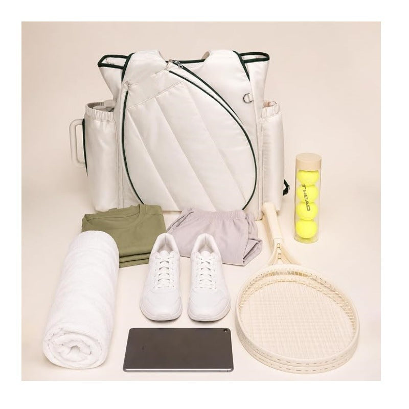 Versatile Quilted Tennis Tote Stornfield