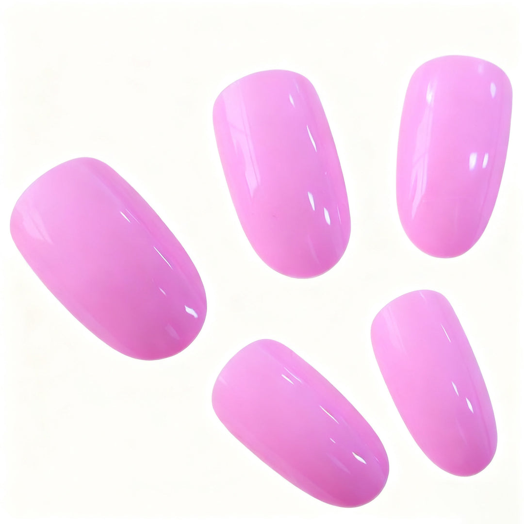 Elegant Glossy Press-On Nail Enhancements Stornfield
