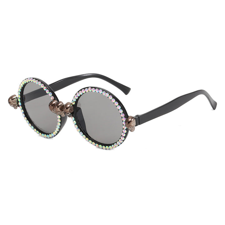 Women Extravagant round sunglasses Stornfield