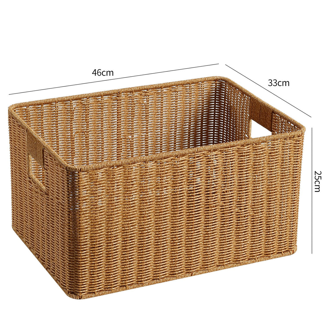 Handwoven Decorative Storage Chest Stornfield
