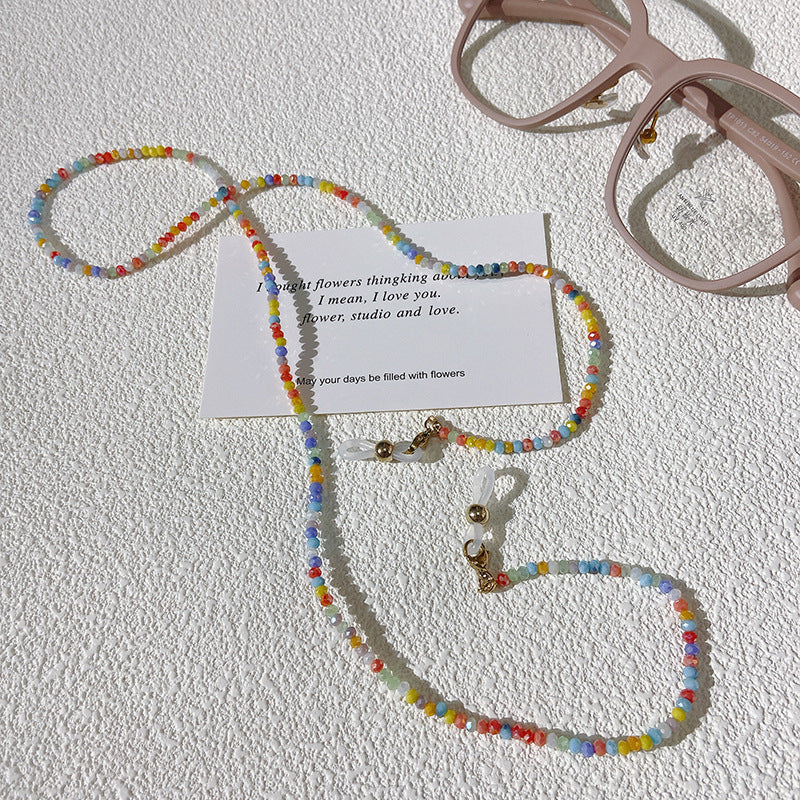 Colorful Bead Glasses Holder Chain Stornfield