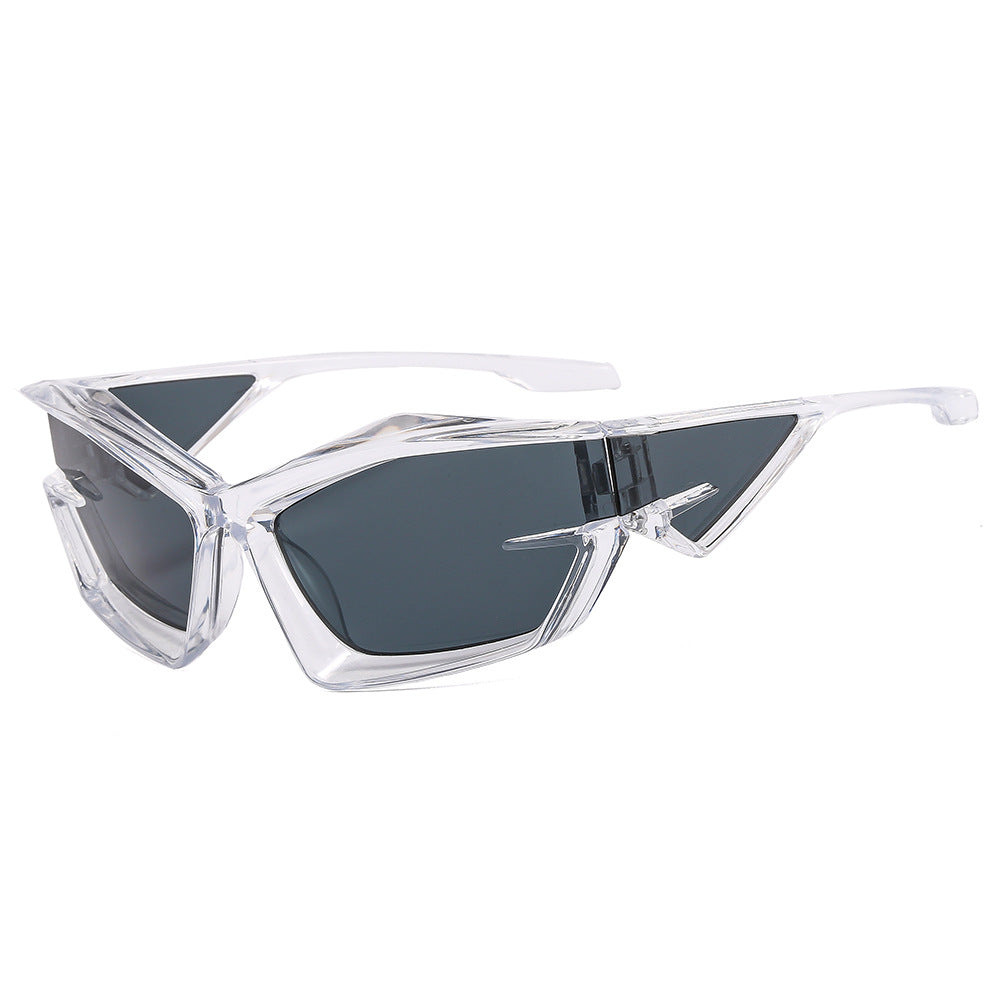 Women futuristic sunglasses with unique polygon design Stornfield