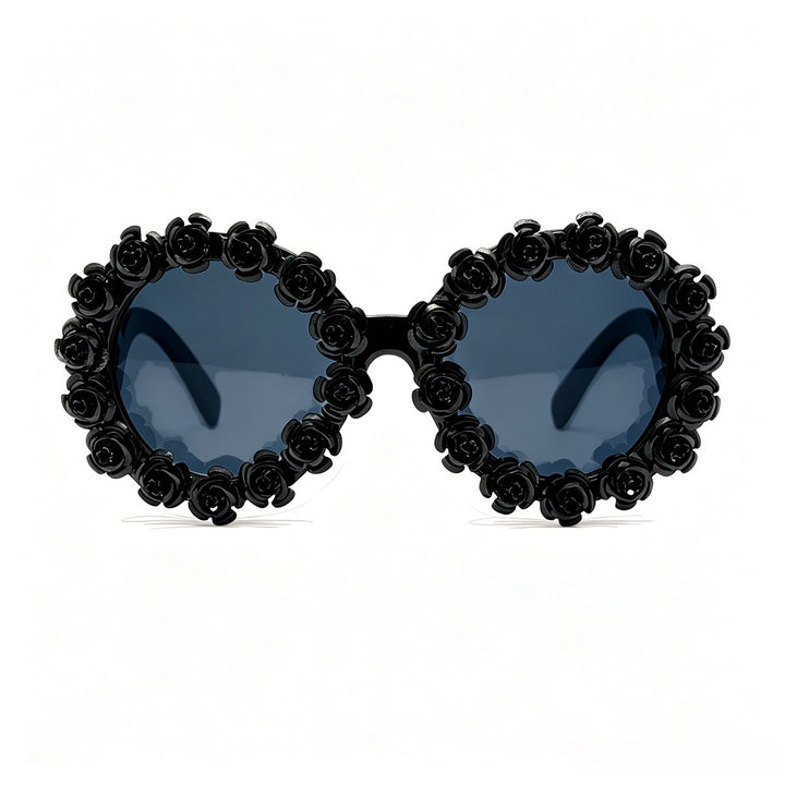 Ladies Designer Sunglasses with Floral Accents Stornfield