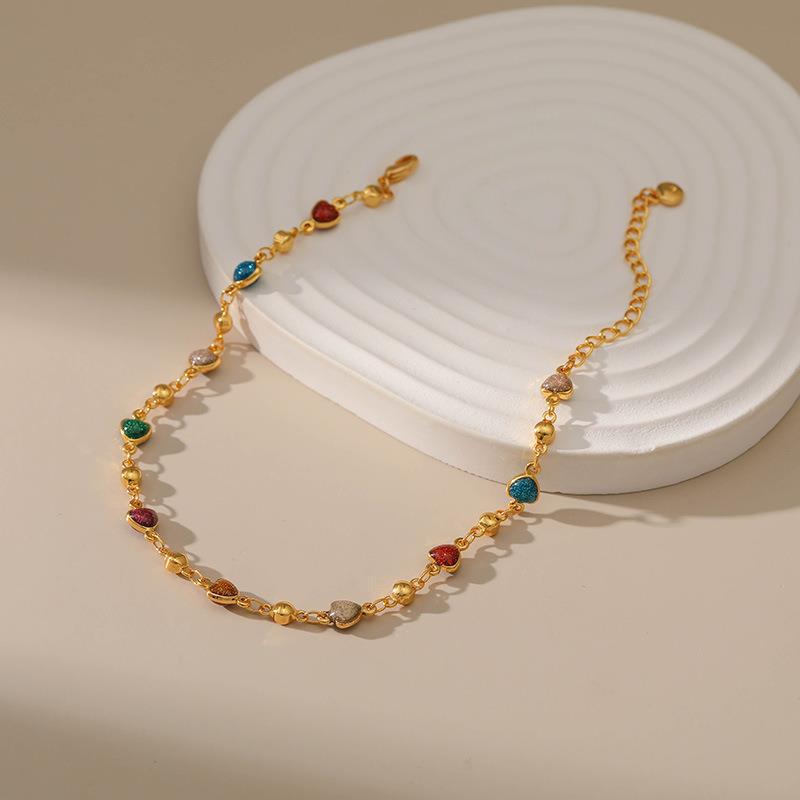 Heart Charm Anklet Stornfield