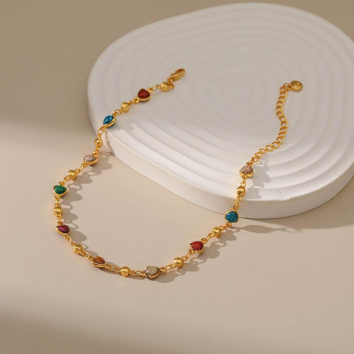 Heart Charm Anklet Stornfield