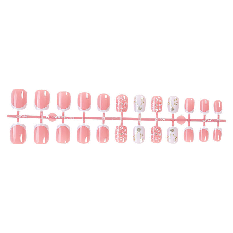 Nail set with elegant Christmas motifs Stornfield