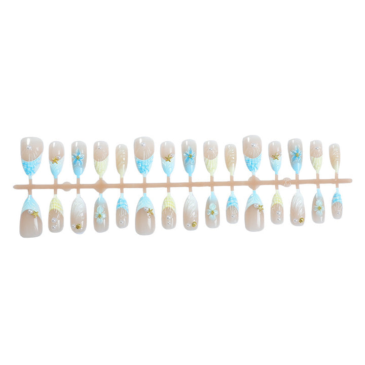 Creative Shell Design Press-On Nail Set Stornfield