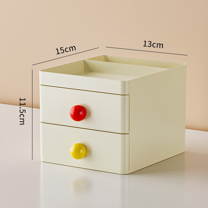 Stylish Two-Drawer Storage Organizer Stornfield