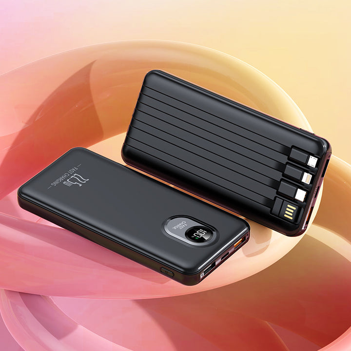 Powerful power bank with multifunctional charging port and smart LED display Stornfield