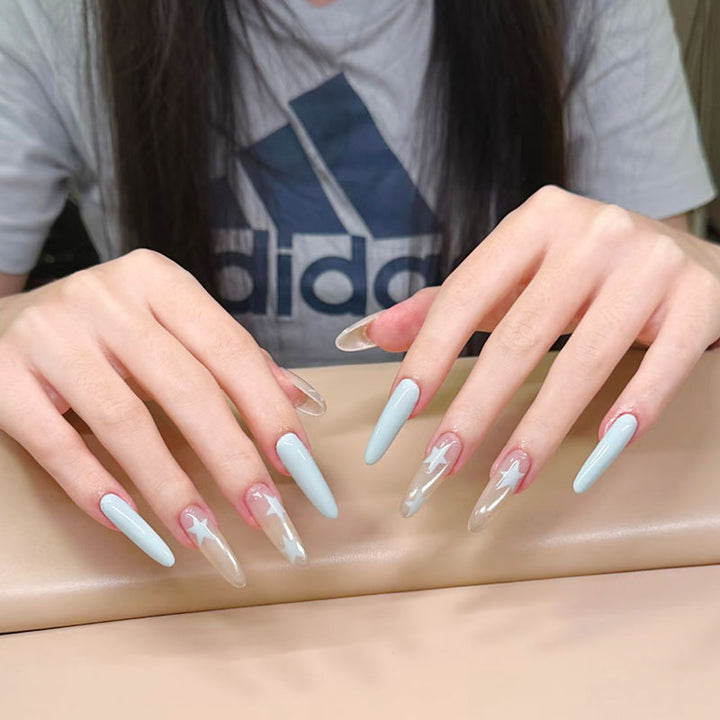 Artistic Long Stiletto Nail Enhancements Stornfield