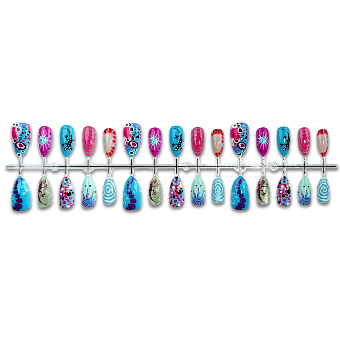 Artistic Vibrant Nail Art Collection