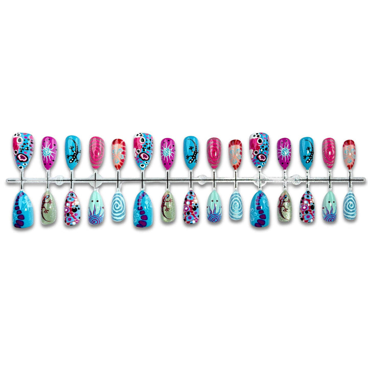 Artistic Vibrant Nail Art Collection