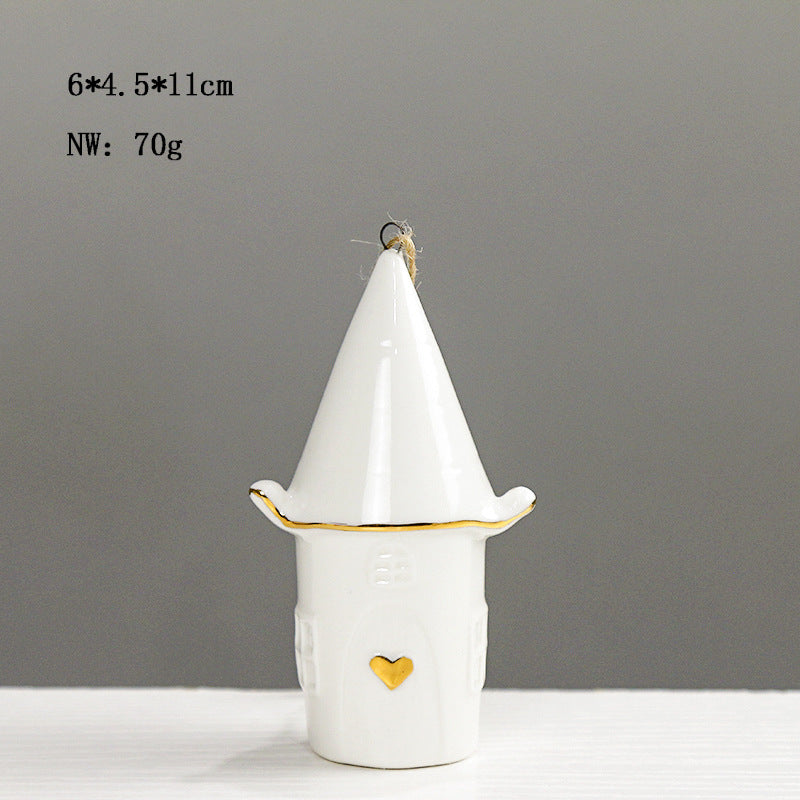 Decorative House-Shaped Ceramic Stornfeild