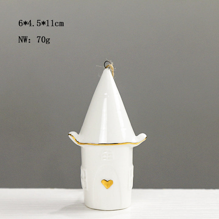 Decorative House-Shaped Ceramic Stornfeild