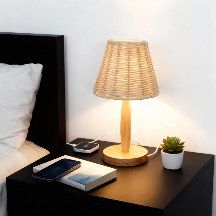 Woven Table Lamp Stornfield