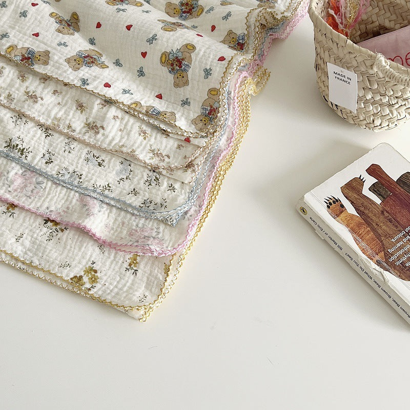 Lightweight Double-Layer Muslin Swaddle Blanket
