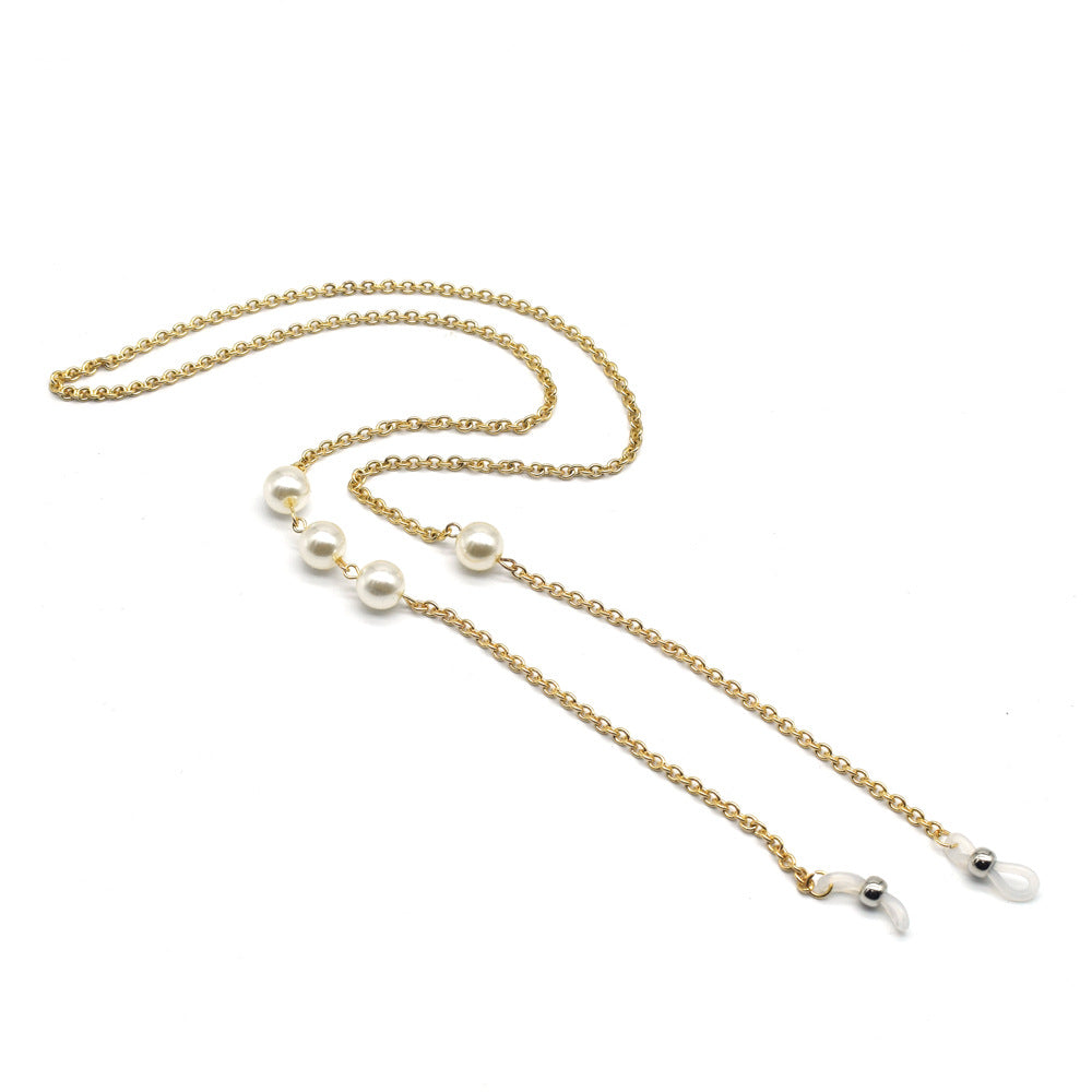 Adjustable Silver Eyewear Chain Stornfield