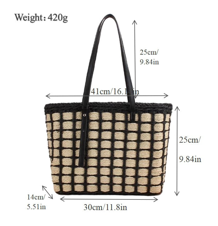 Handwoven basket bag Stornfield