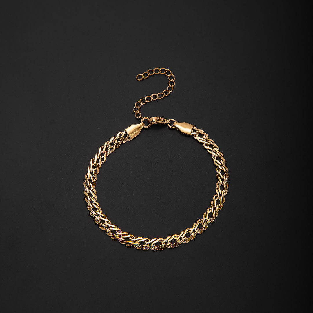 Stylish Interwoven Chain Bracelet Stornfield