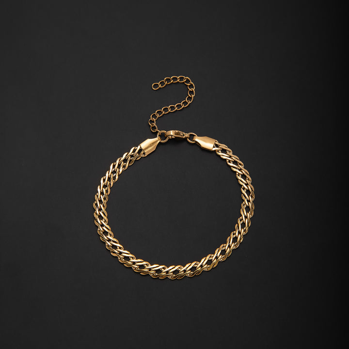 Stylish Interwoven Chain Bracelet Stornfield