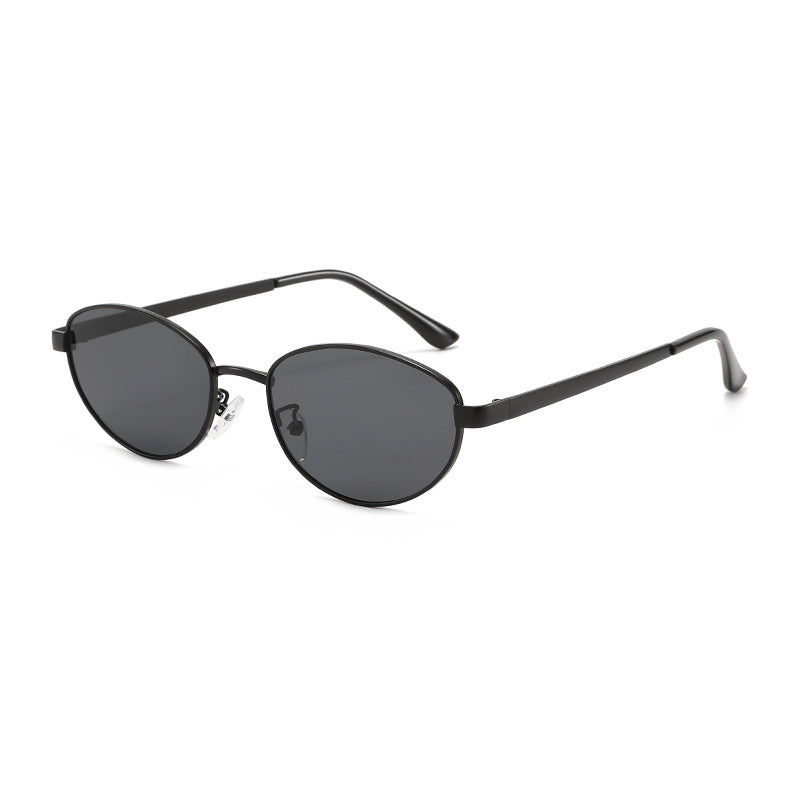 Women's fashionable sunglasses with narrow metal frame Stornfield
