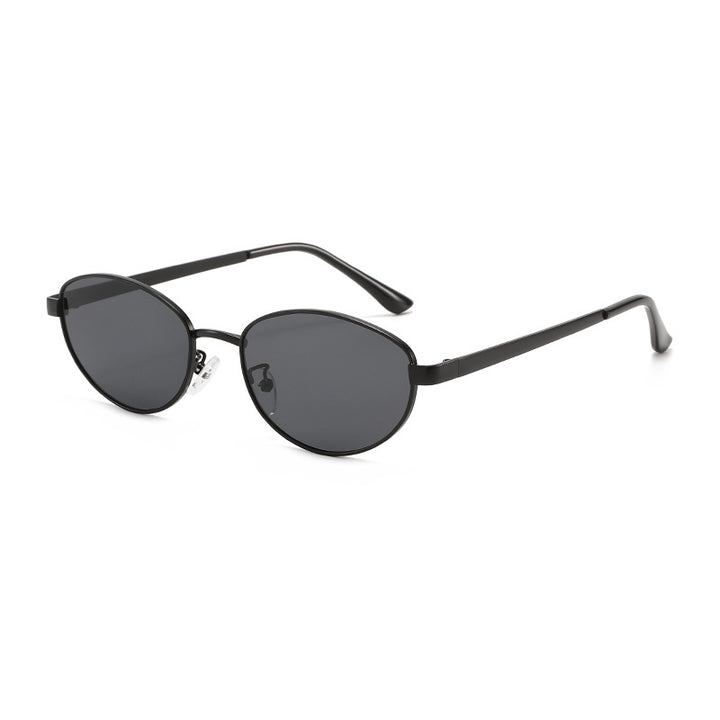Women's fashionable sunglasses with narrow metal frame Stornfield
