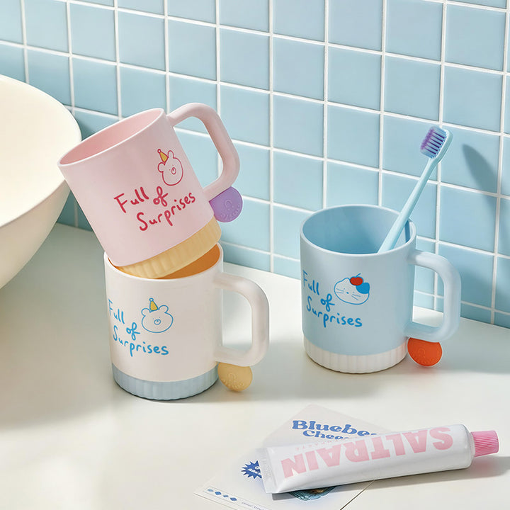 Funny ceramic mug with cheerful character design Stornfield